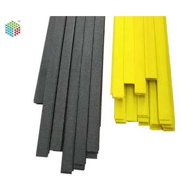 2020 factory supply yellow color and black color non-slip FRP GRP decking strip